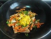 自制杂蔬炒饼