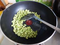 家常菜毛豆烧茄子做法图解5)
