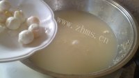 养生山药鹌鹑蛋小米粥的做法图解八