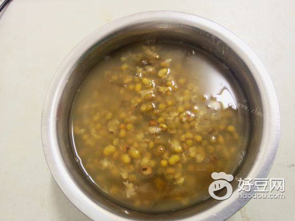 绿豆海带糖水