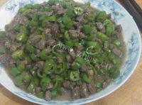 好吃的青椒牛肉粒做法图解9)