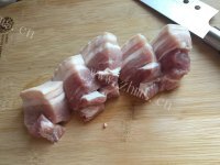 家常菜干豆角烧肉做法图解2)
