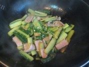 肉片炒黄瓜