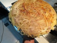 自制土豆丝煎饼做法图解11)