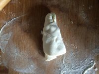 自制葱香发面饼做法图解7)