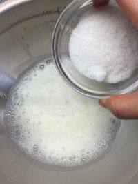 抹茶双色蛋糕做法图解8)