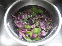 美味生拌血皮菜做法图解1)