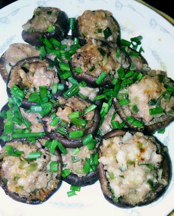 色香味浓的香菇酿肉