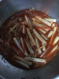 热腾腾的辣炒年糕做法图解7)