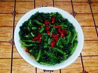 家常菜凉拌茼蒿