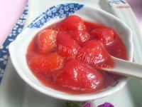 自制糖水草莓
