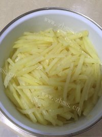 爱上醋溜土豆丝做法图解5)