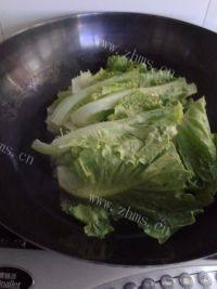 养颜的蒜香生菜做法图解2)