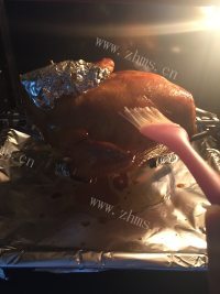 清爽柠香烤整鸡做法图解7)