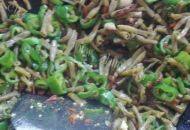 家常菜酸豆角炒虾米