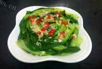 家常菜蒜蓉青菜