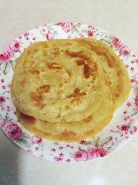 妈妈做的全麦豆面油饼做法图解13)