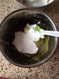 DIY抹茶蛋糕做法图解11)