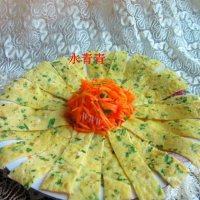 色味俱佳的香葱鸡蛋饼