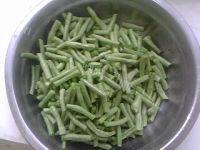 香喷喷的豆角炒肉做法图解2)