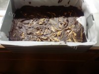 巧克力花生饼干做法图解11)