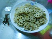 味道不错的醋溜藕片