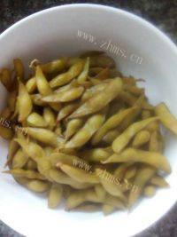 下酒菜盐水毛豆