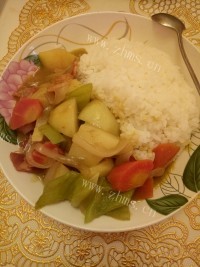 香气浓郁的香浓咖喱饭做法图解8)
