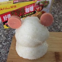 好吃的咖喱鸡腿饭做法图解8)