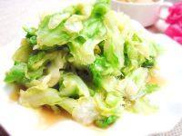 家常菜炝圆白菜