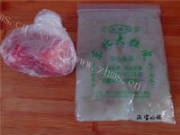 美味的肉丝拉皮做法图解1)