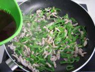 「健康美食」青椒肉丝