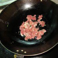 清淡的豆角炒肉做法图解4)