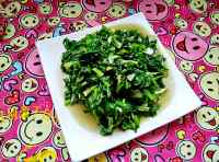 家常菜蒜香菠菜