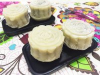 自制红豆冰皮月饼