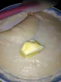 美味的麻薯抹茶软欧做法图解3)