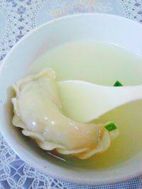 自己做的煮水饺