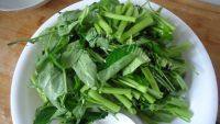 家常菜蒜末空心菜做法图解2)