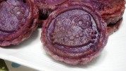 香蕉紫薯饼做法图解9)