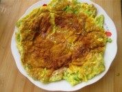 青椒鸡蛋饼