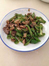 家常菜辣椒炒肉