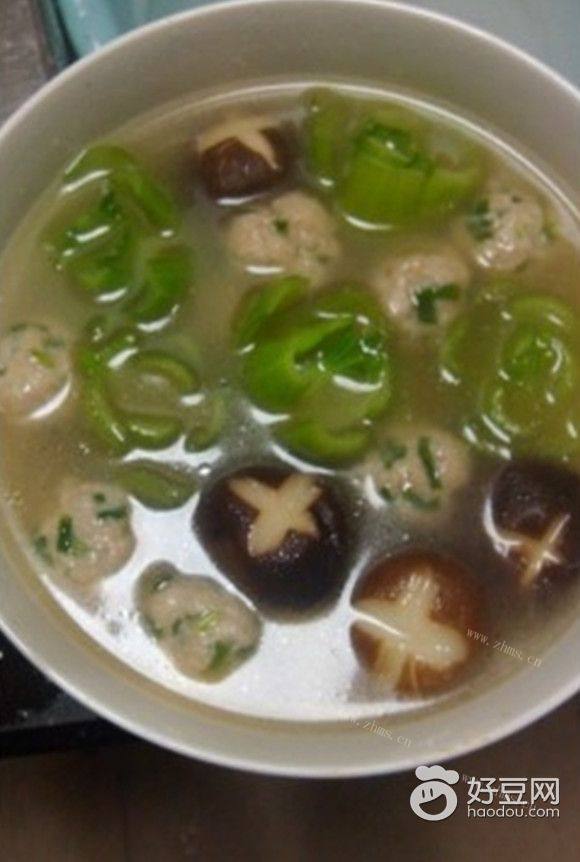 香菇青菜汤