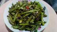 美味的干煸豆角（低油版）做法图解11)
