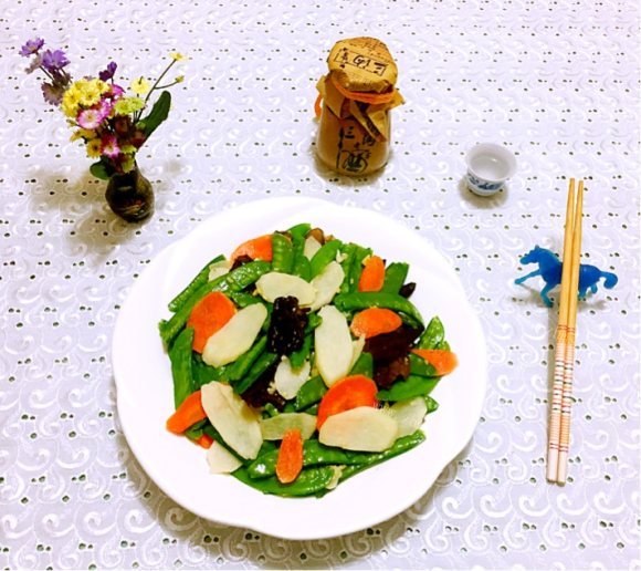 色香味浓的时蔬小炒