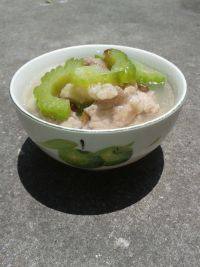 美味的苦瓜瘦肉汤