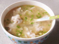自制玉米香菇猪肉馄饨做法图解18)