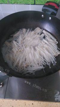 开胃的金针菇拌黄瓜做法图解2)