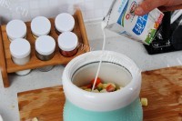 开胃的微波炉咖喱土豆做法图解3)