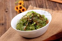 美味的菠菜凉皮做法图解10)