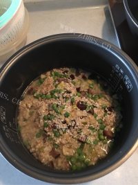 可口的麦豆饭做法图解4)
